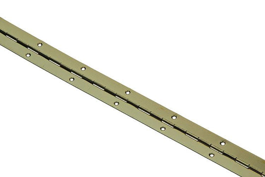 1013331 - 1 piano scharnier vermessingd l 72 cm x 32 mm | 10 stuks