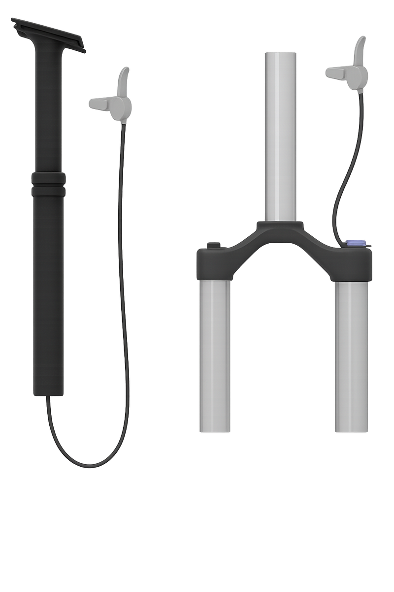 Load image into Gallery viewer, Elvedes kabelset voor dropper zadelpen remote lock-out (exclusief remote)
