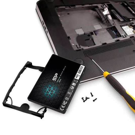 Silicon power sp480gbss3s55s25 slim s55 ssd, 480 gb, 2.5 , sata3, 6 gbit s, slc, 560 500 mb s, blue
