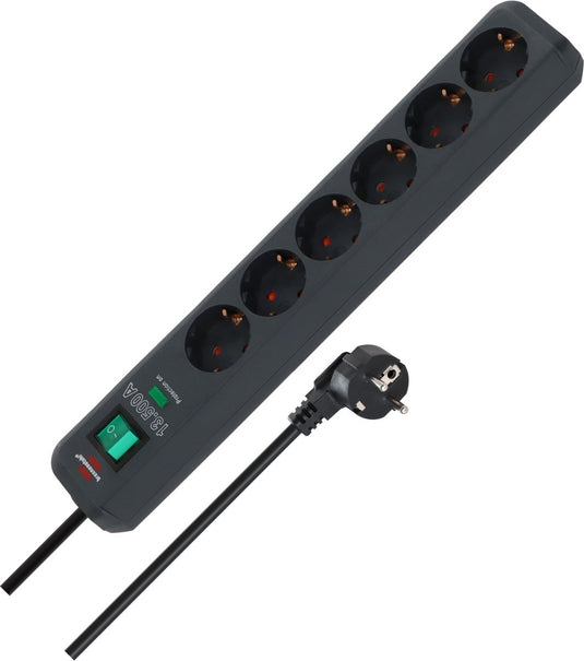 Brennenstuhl stekkerdoos eco-line bn3073 zwart