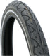 Dresco buitenband steet - bandenmaat 16 x 1.75 – etrto maat 47-305 - optimale grip bij alle weersomstandigheden - lage rolweerstand – hoge lekbestendigheid - zwart