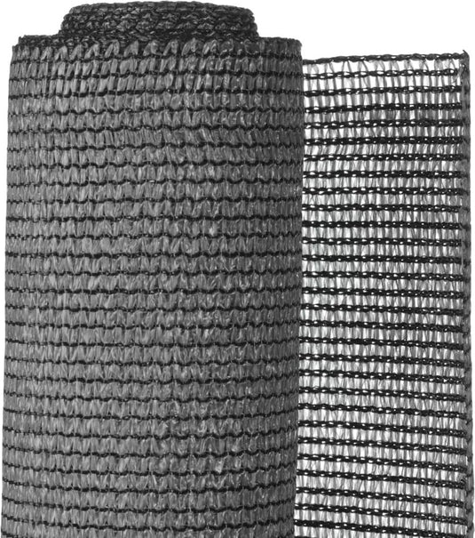 Nature - schermgaas - 1,2 x 5m - antraciet - met bevestiging-set