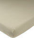 Meyco baby uni hoeslaken ledikant - taupe - 60x120cm