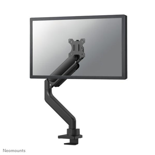 Neomounts ds70-450bl1 full-motion desk mount, 17 - 42 inch, 15 kg, , clamp grommet