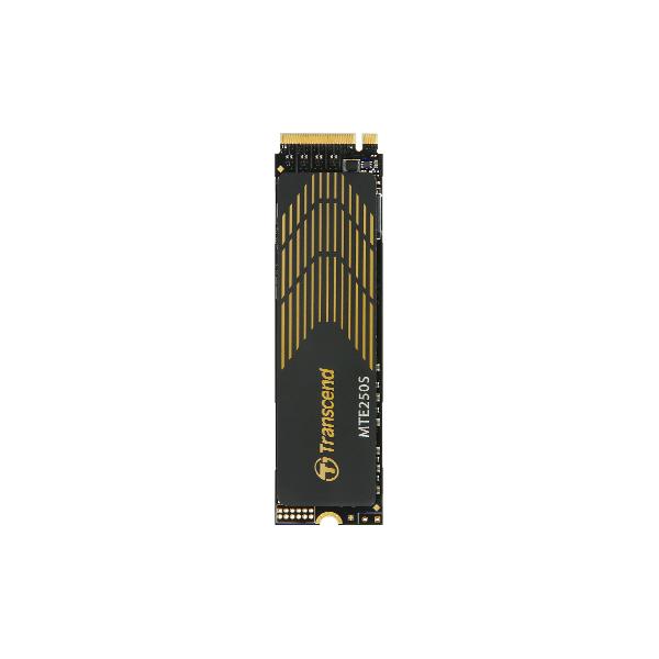 Load image into Gallery viewer, Transcend ts1tmte250s mte 250s, 1 tb, m.2 2280, pcie gen4x4, nvme, 3d tlc w dram, heatsink
