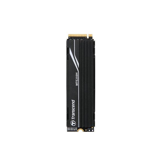 Transcend ts1tmte250h mte250h ssd, 1tb, m.2 2280,pcie gen4x4,nvme, 3d tlc, dram, heatsink