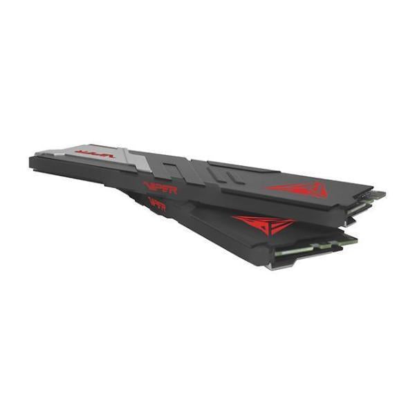 Afbeelding laden in galerijviewer, Patriot viper venom 32 gb ddr5-6400 (2x 16 gb) werkgeheugen (zwart, pvv532g640c32k, xmp 3.0)
