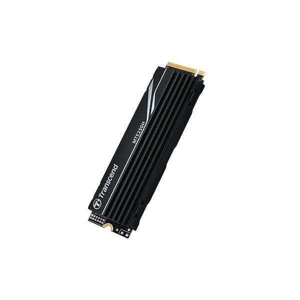 Load image into Gallery viewer, Transcend ts4tmte250h ssd, 4tb, m.2 2280, pcie gen 4x4, nvme, 3d tlc, w dram, metal heatsink
