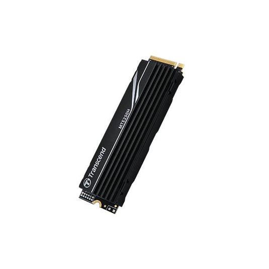 Transcend ts4tmte250h ssd, 4tb, m.2 2280, pcie gen 4x4, nvme, 3d tlc, w dram, metal heatsink
