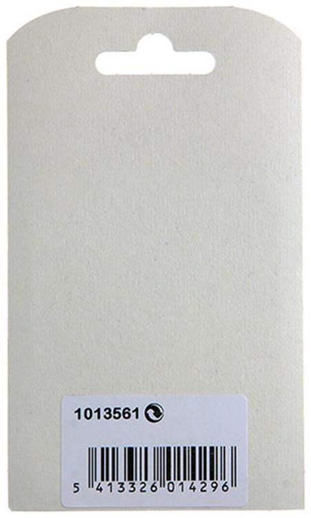 Mack 1013561 - 2 meubelschuiven vernikkeld a 70 - b 11,5 mm | 10 stuks