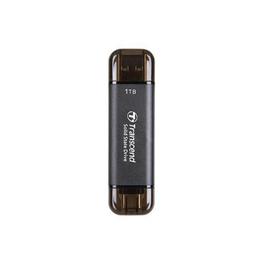 Transcend ts1tesd310c esd310c external ssd, 1tb, usb type-c type-a, 10gbps