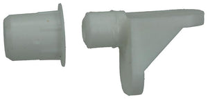 Mack 1017029 - 10 plankdragers met huls wit | 5 stuks