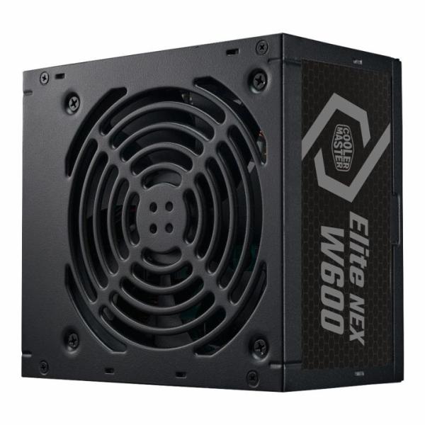 Load image into Gallery viewer, Cooler master mpw-6001-acbw-be1 elite nex white w600 230v, atx, 600w, 120mm, black
