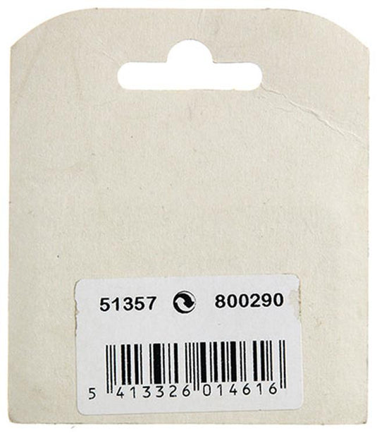 Mack 1015842 - 20 plankdragers kunststof bruin ø 7 mm | 5 stuks