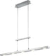 Trio lacal - hanglamp - nikkel mat - incl. 7x smd 4w