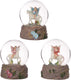 Merkloos sans marque beeld - sneeuwbol - fee - eenhoorn - roze