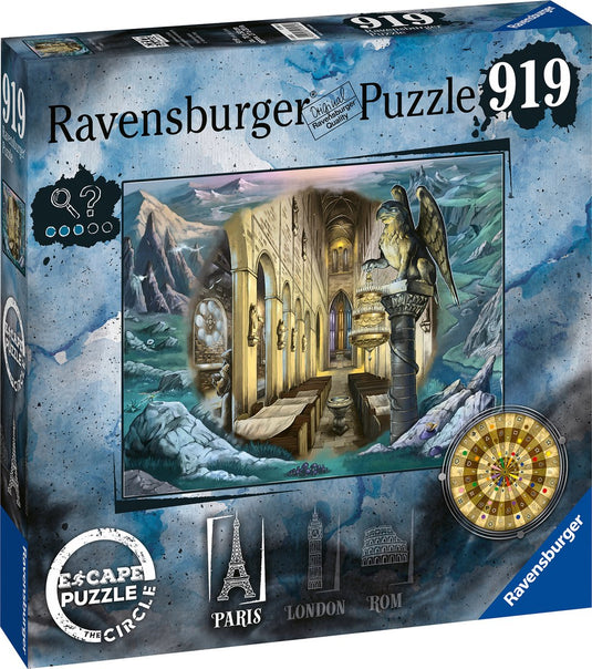 Ravensburger escape the circle puzzel paris - legpuzzel - 920 stukjes