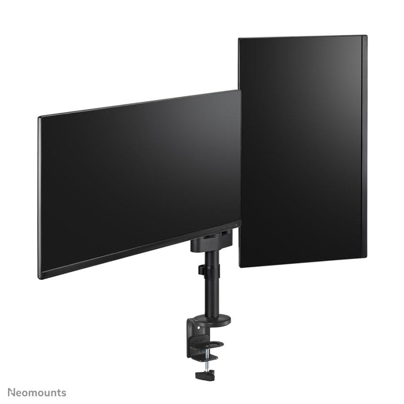 Load image into Gallery viewer, Neomounts ds60-425bl2 desk monitor arm, clamp grommet, 17 - 27 , 8 kg, 100x100 mm, black

