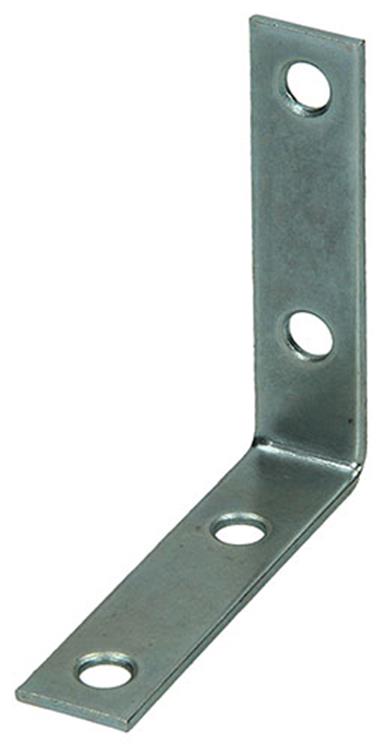 Chargez l'image dans la visionneuse de la galerie, Mack 1013297 - 4 geplooide winkelhaken verzinkt 63x63x16x2mm | 10 stuks
