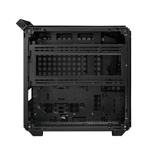 Load image into Gallery viewer, Cooler master q500-kgnn-s00 qube 500 flatpack, atx, midi-tower, glass window, usb 3.2 type-c, black
