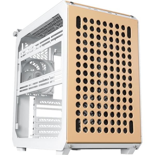Load image into Gallery viewer, Cooler master q500-dgnn-s00 qube 500 flatpack macaron edition atx, multi-color front, 120 140 mm
