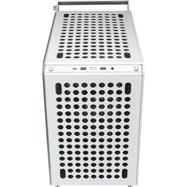 Load image into Gallery viewer, Cooler master q500-wgnn-s00 qube 500 flatpack white, atx, usb 3.2, 120 140 mm, water-cooling ready
