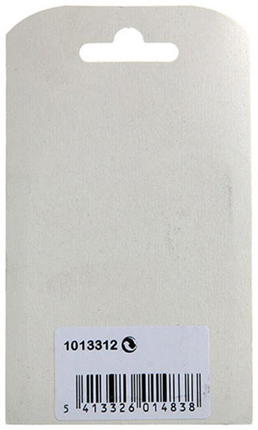 Mack 1013312 - 4 bedhaken verzinkt 49 x 35 mm | 5 stuks