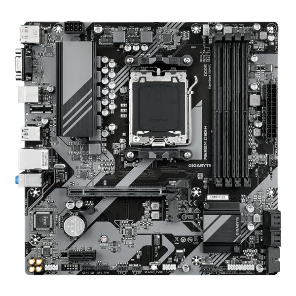 Load image into Gallery viewer, Gigabyte gigabyte a620m ds3h (rev. 1.0) amd am5, a620, ddr5-sdram, 192 gb, usb 3.2 gen 1, m.2, gbe lan
