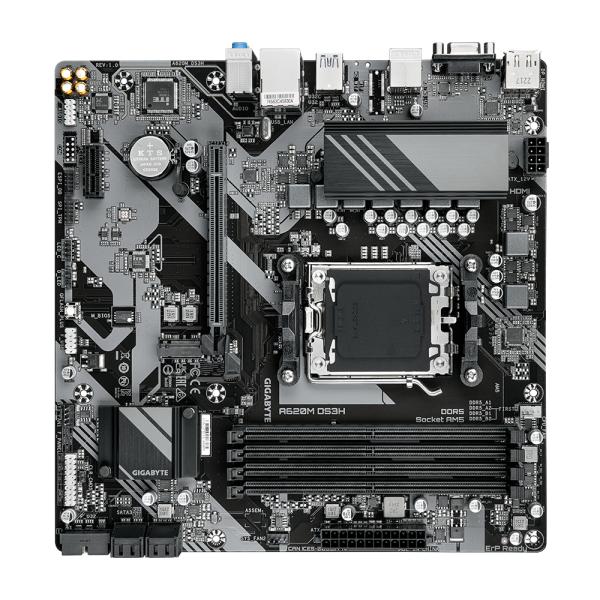 Load image into Gallery viewer, Gigabyte gigabyte a620m ds3h (rev. 1.0) amd am5, a620, ddr5-sdram, 192 gb, usb 3.2 gen 1, m.2, gbe lan
