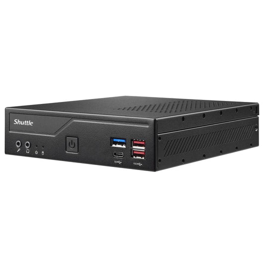 Shuttle dh670v2 mini pc barebone, lga1700, h670, ddr4, 2x hdmi, 2x dp , 2x 2.5g lan, 8x usb, 24 7