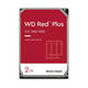 Wd red plus 2 tb harde schijf (20efpx, sata 600, 24 7, af)