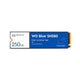 Western digital wds250g3b0e sn580 wd blue ssd, 250 gb, m.2 nvme, pcie gen 4x4, 4000 mb s