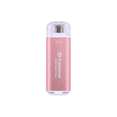 Transcend ts512gesd300p esd300 pink ssd, 500 gb, usb type-c 10gbps, 1050 950 mb s max