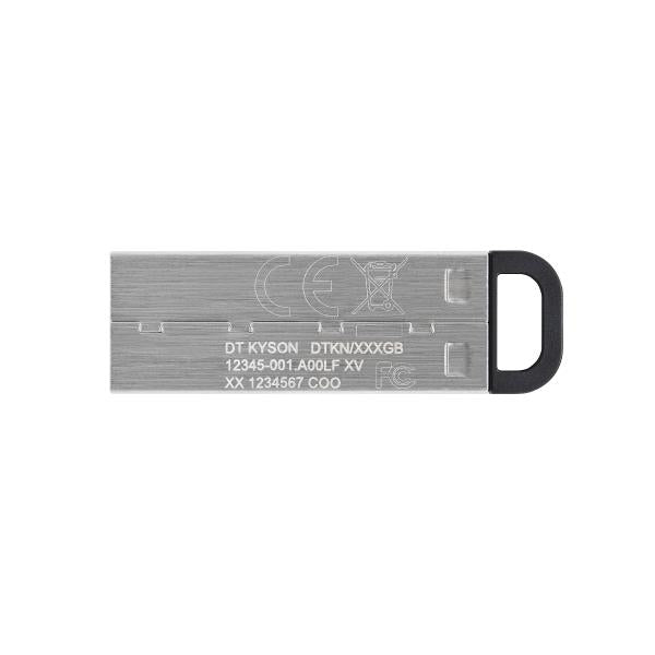 Load image into Gallery viewer, Kingston dtkn 256gb datatraveler kyson usb flash drive, 256 gb, usb 3.2 type-a, 200 60 mb s, silver
