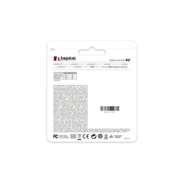 Load image into Gallery viewer, Kingston dtkn 256gb datatraveler kyson usb flash drive, 256 gb, usb 3.2 type-a, 200 60 mb s, silver
