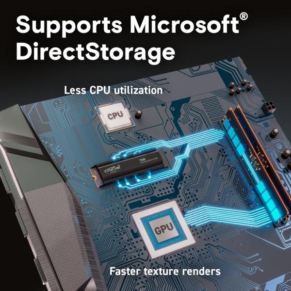 Load image into Gallery viewer, Crucial T500 1 TB met heatsink
