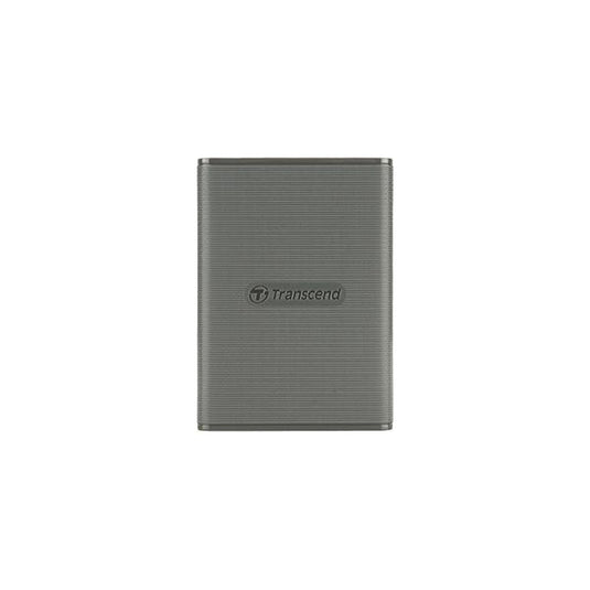Transcend ts4tesd360c esd360c external ssd, 4tb, usb type-c 20 gbps, 1050 950 mb s 3d nand, gray
