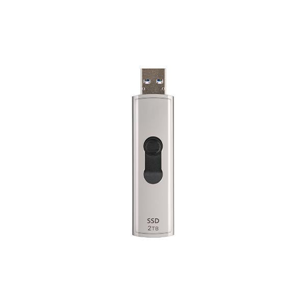 Load image into Gallery viewer, Transcend ts1tesd320a esd320a external ssd, 1 tb, usb 10gbps, type-a, 1050 950 mb s, silver
