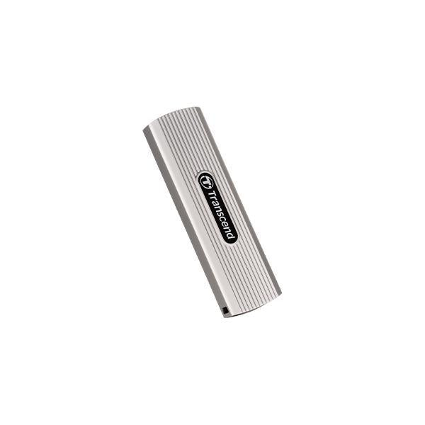 Load image into Gallery viewer, Transcend ts1tesd320a esd320a external ssd, 1 tb, usb 10gbps, type-a, 1050 950 mb s, silver
