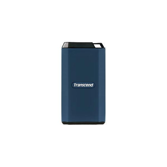 Transcend ts4tesd410c esd410c external ssd, 4 tb, usb type-c, 20gbps, 2000 mb s, blue