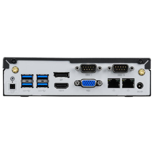 Shuttle dl30n slim barebone pc, 1.35l, iintel n100 fan, ddr5, 2x 2.5 gbe, hdmi 2.0b, 65w, 24 7