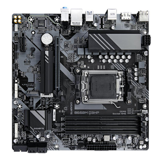 Gigabyte b650m d3hp b650m d3hp, amd am5, ryzen 7000, ddr5 7600 mhz, pcie 4.0, 2.5gbe lan