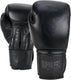 Super pro combat gear legend lederen (kick)bokshandschoenen zwart 16oz