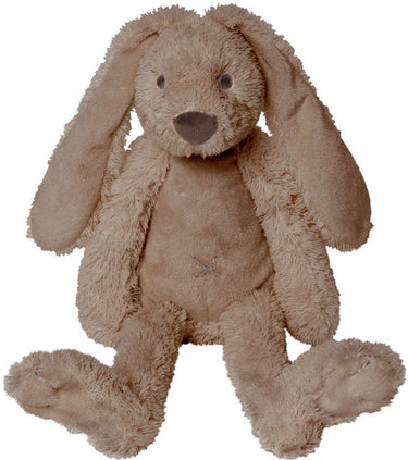 Happy horse konijn richie knuffel 38cm - bruin - baby knuffel