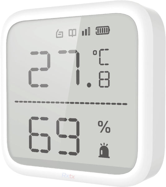 Hikvision ds-pdtph-e-we draadloze temperatuurdetector