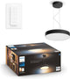 Philips hue enrave hanglamp - warm tot koelwit licht - zwart - 1 dimmer switch
