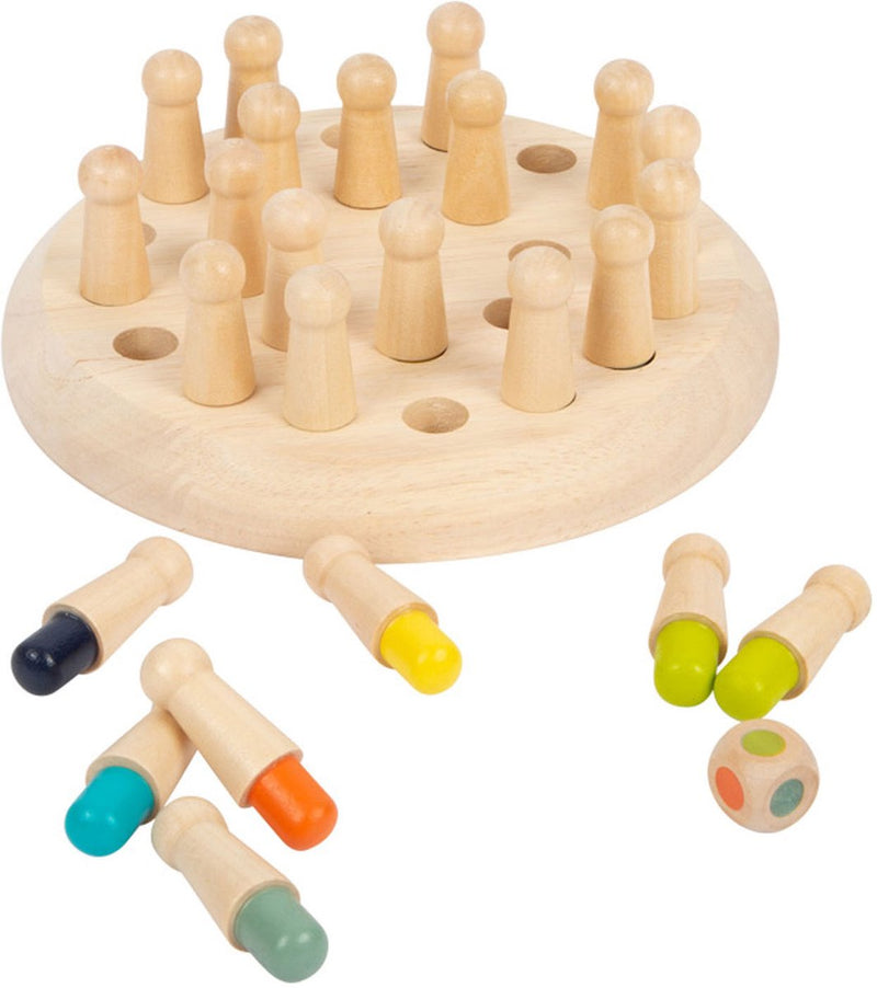 Afbeelding laden in galerijviewer, Small foot - houten kleuren memo spel
