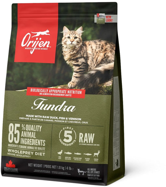 Orijen whole prey tundra cat geit zwijn - kattenvoer - 1.8 kg