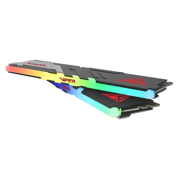 Load image into Gallery viewer, Patriot pvvr532g600c30k viper venom rgb dimm dual kit, 32 gb, ddr5, 6000mts, cl30
