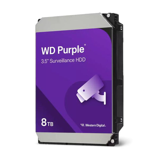 Western digital wd85purz purple surveillance hd, 8tb, 3.5 , sata3, 7200 rpm, 256mb